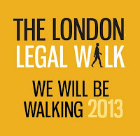 London Legal Walk - We Will BE Walking 2013